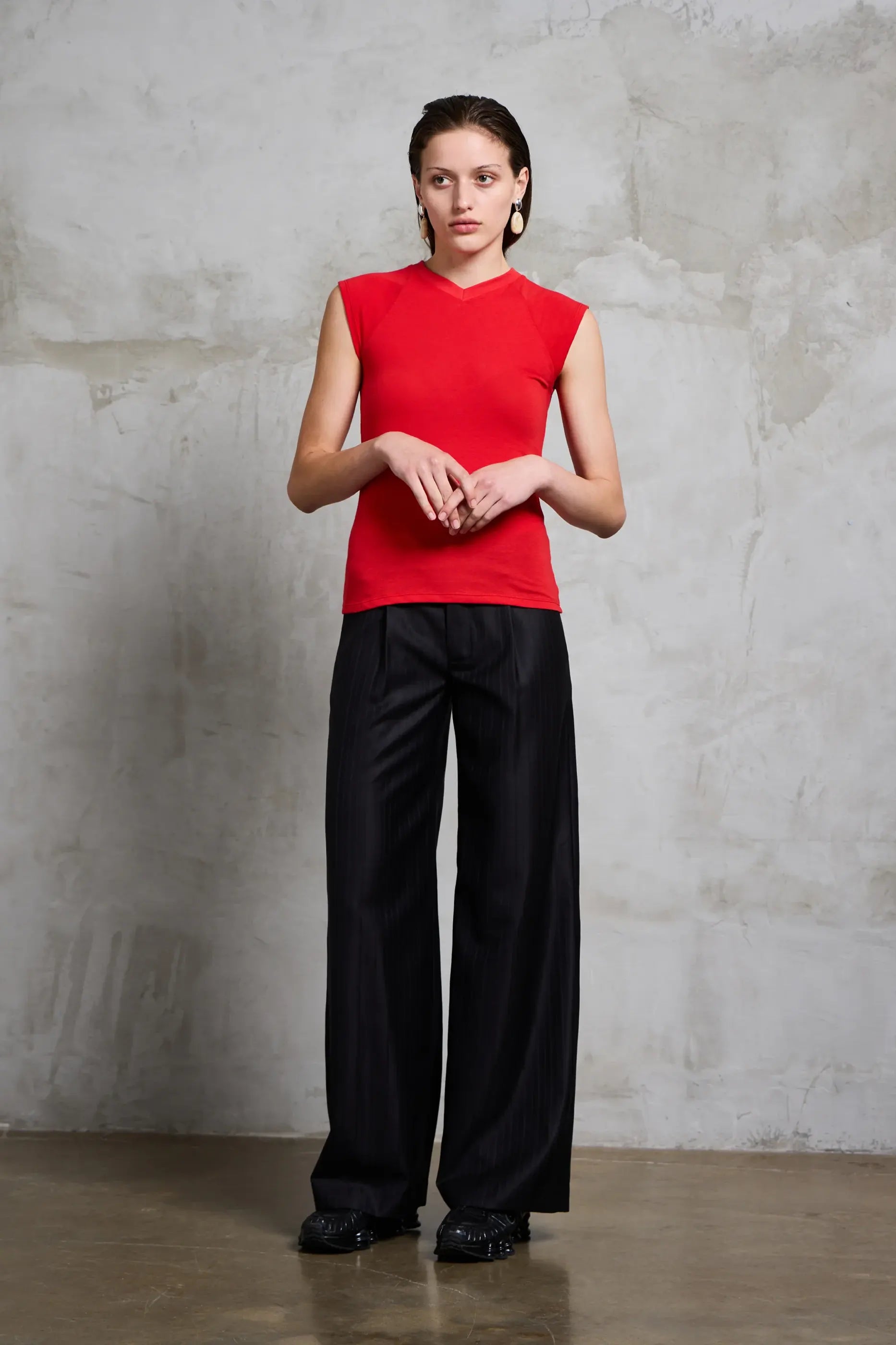 PV Distill Trouser // Black Stripe