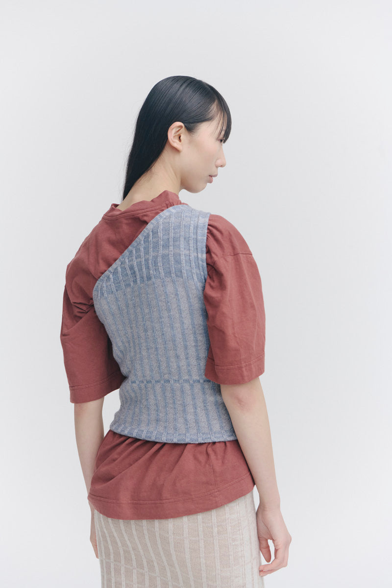 PV Tension Knitted Singlet // Denim