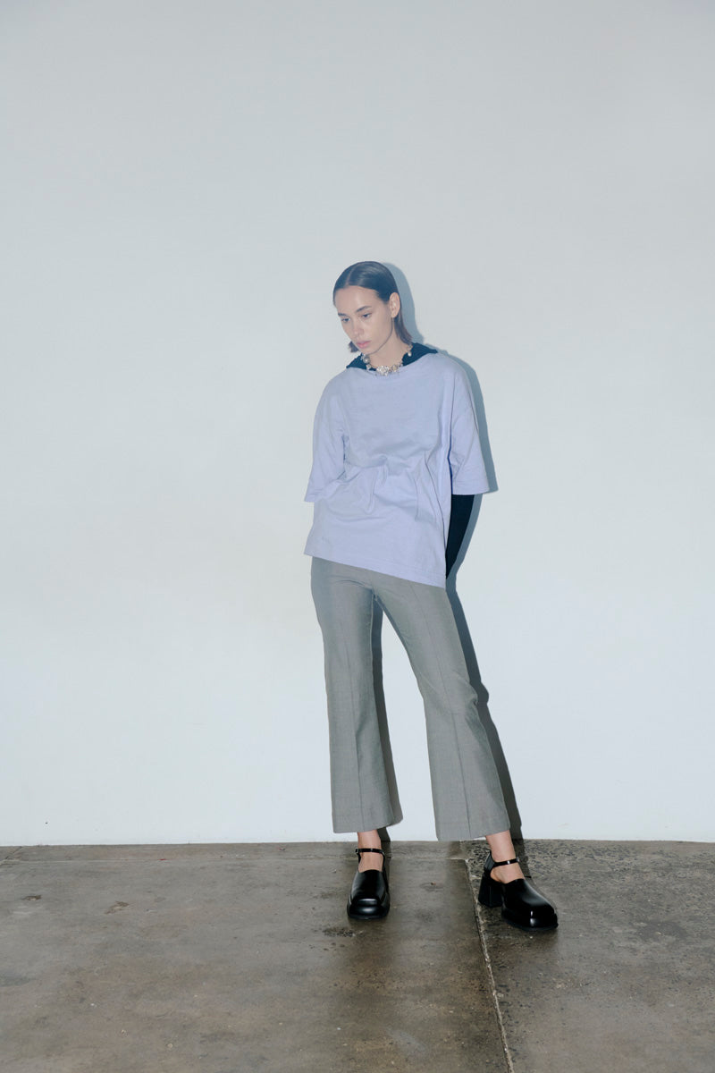 PV Flower Tee // Glacier