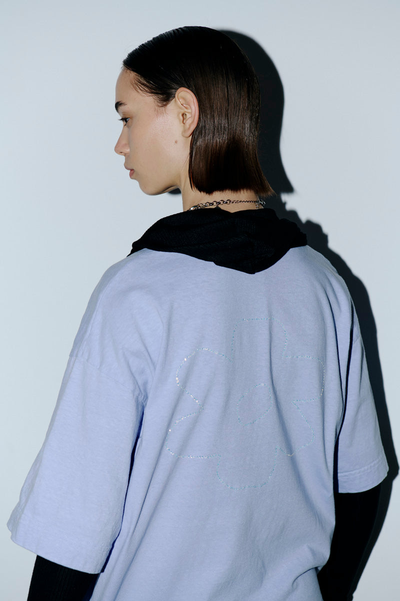PV Flower Tee // Glacier