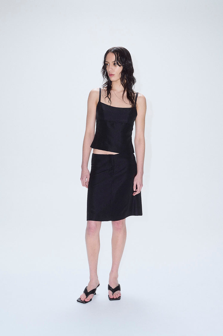 PV Refract Skirt // Black