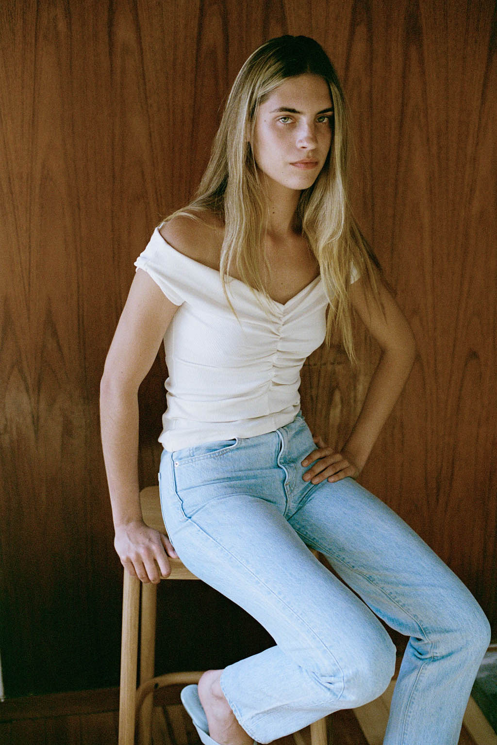 Dominique Healy Niveah Tee // Vanilla