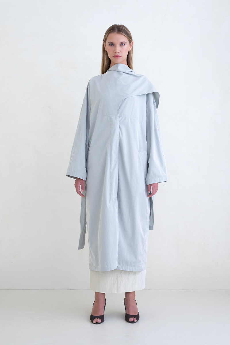 Belle Anna Haven Coat // Mist