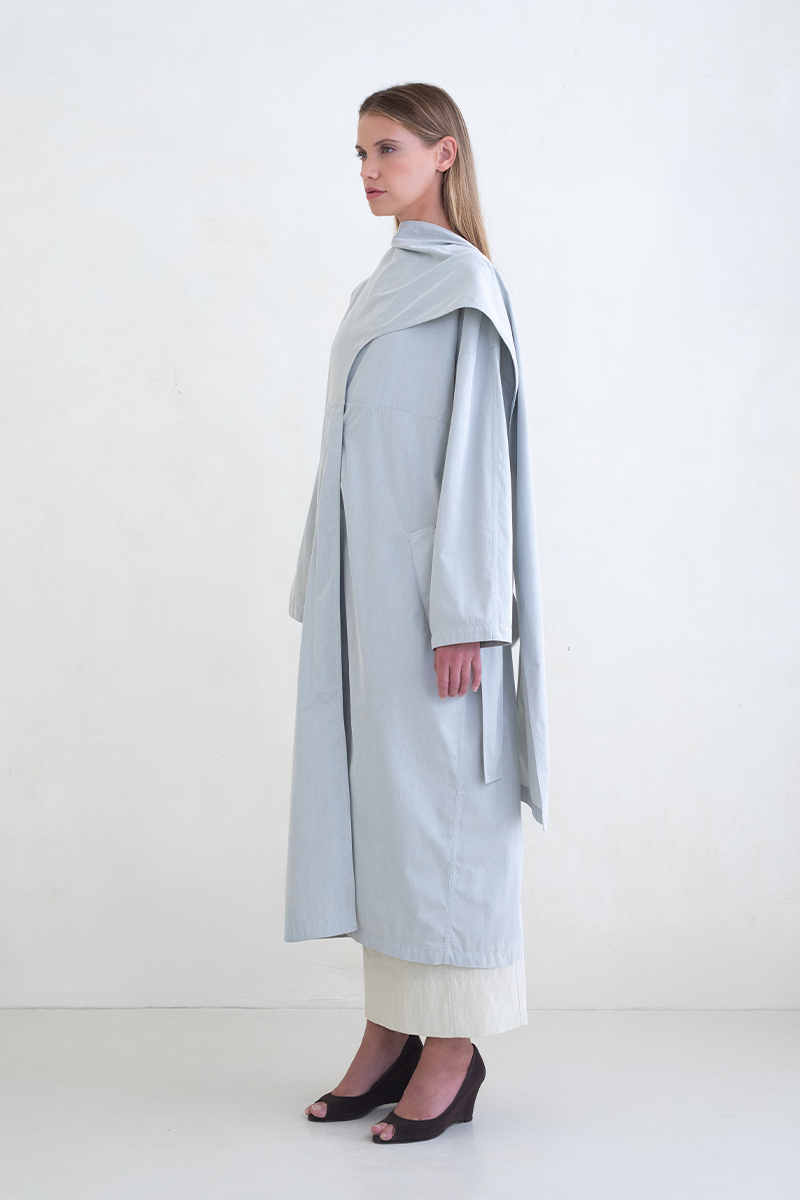Belle Anna Haven Coat // Mist