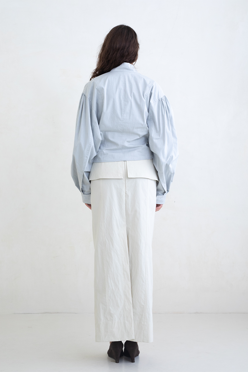Belle Anna Globo Jacket // Mist