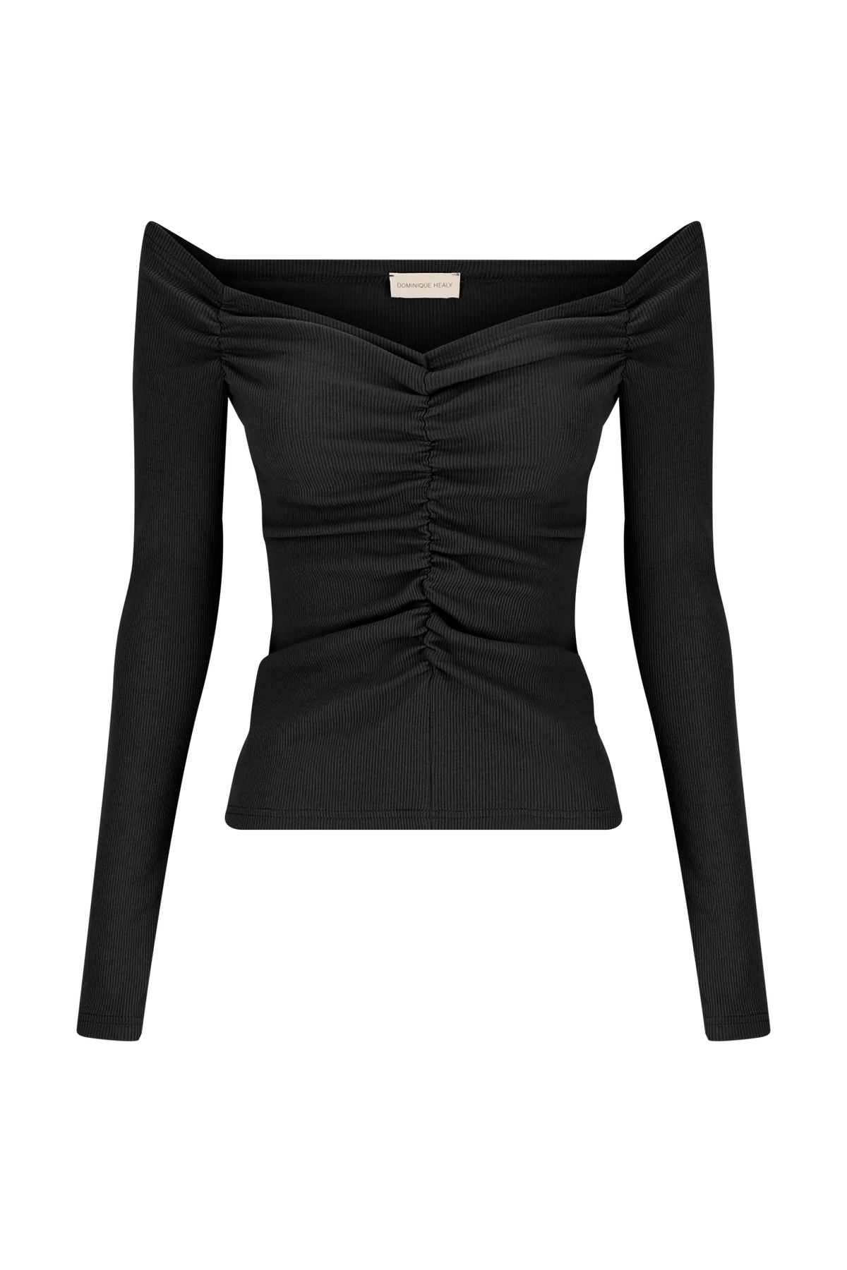 Dominique Healy Luella L/S Top // Black