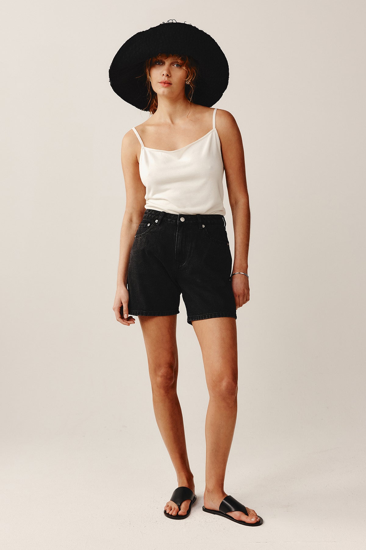 Marle Jean Short // Black