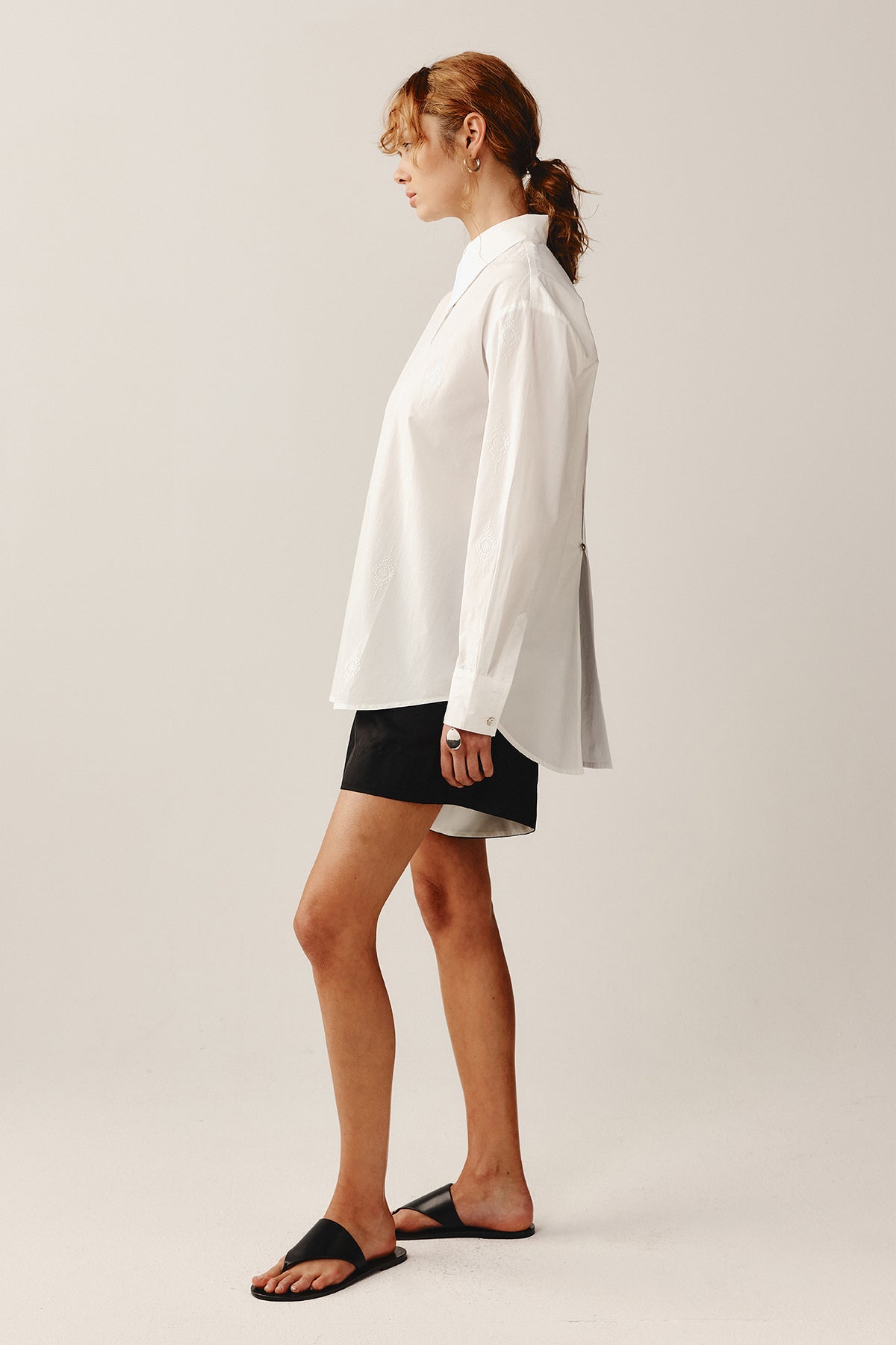 Marle Thea Top // Ivory Embroidery