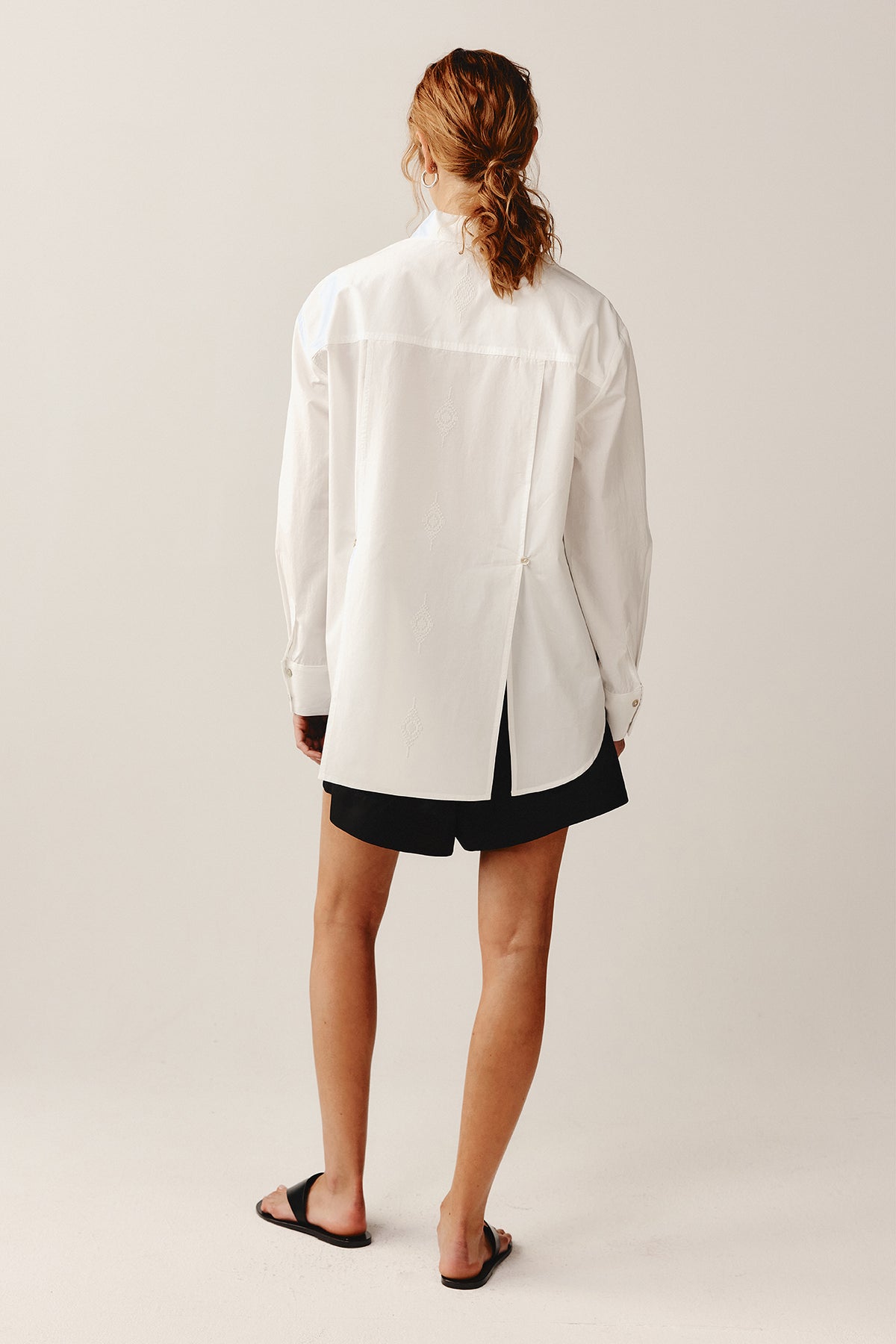 Marle Thea Top // Ivory Embroidery