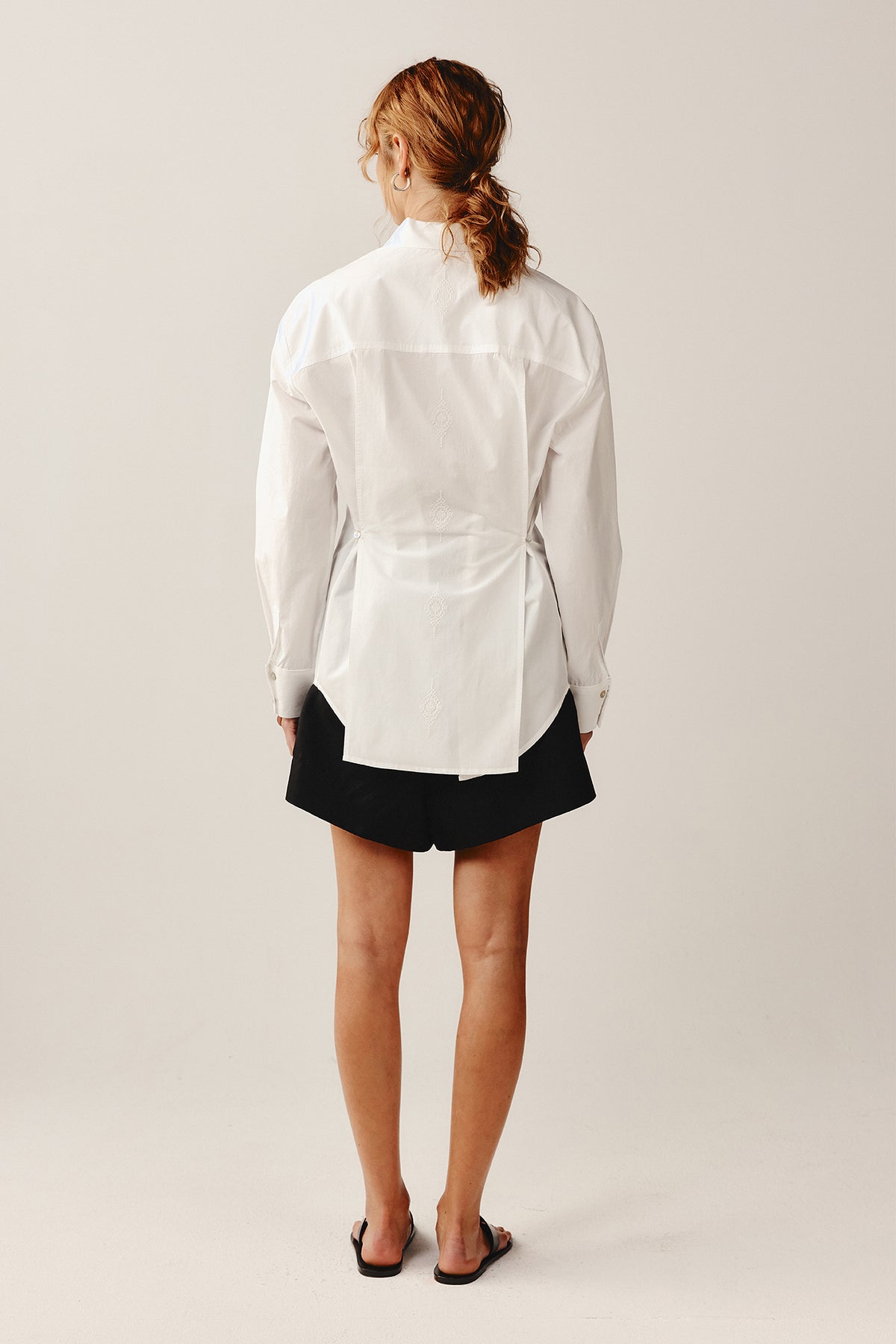Marle Thea Top // Ivory Embroidery