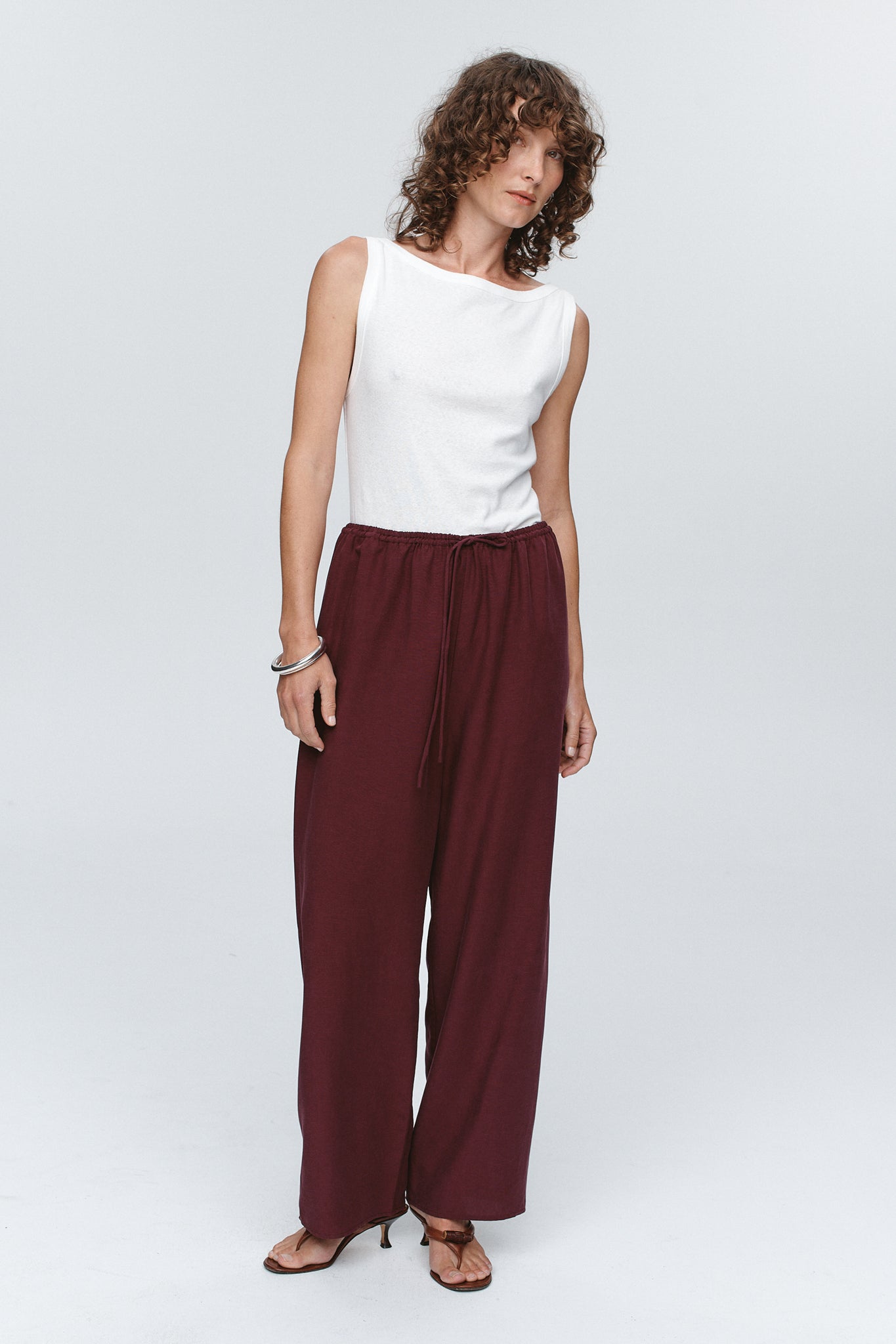 Marle Renee Pant // Promegranate