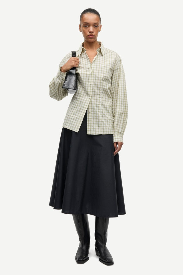 Samsøe Samsøe Saalesso Shirt // Mosstone Check