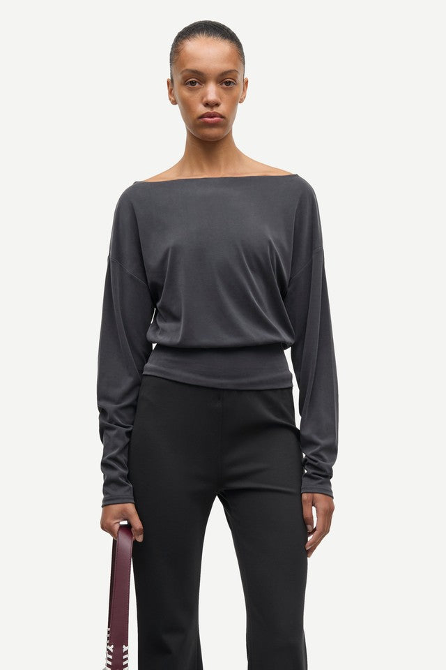 Samsøe Samsøe Sasusu LS Top // Black