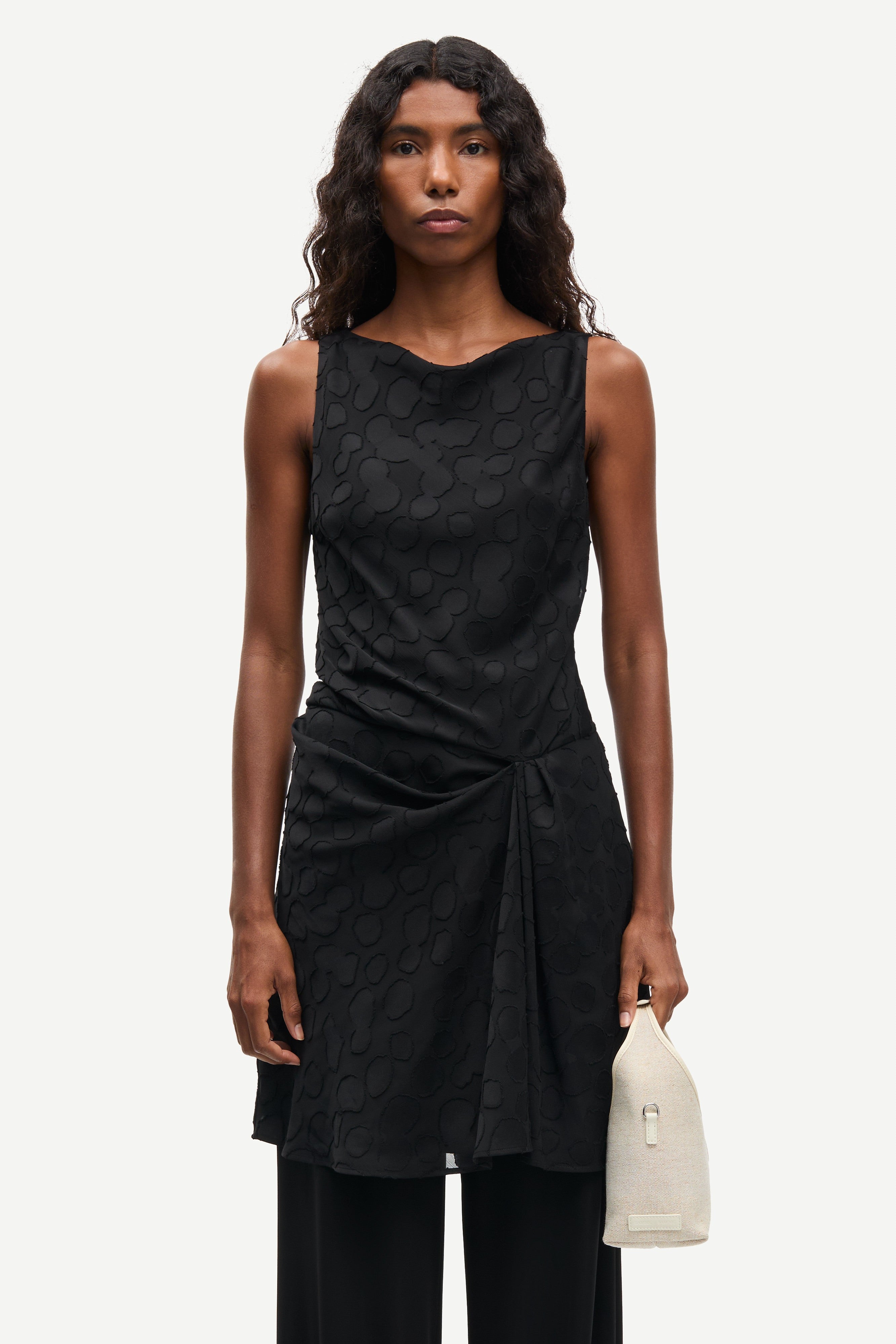 Samsøe Samsøe Satina Short Dress // Black