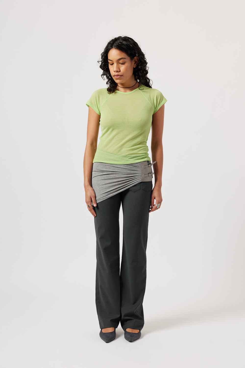 Paloma Wool Adriana II Belt // Grey