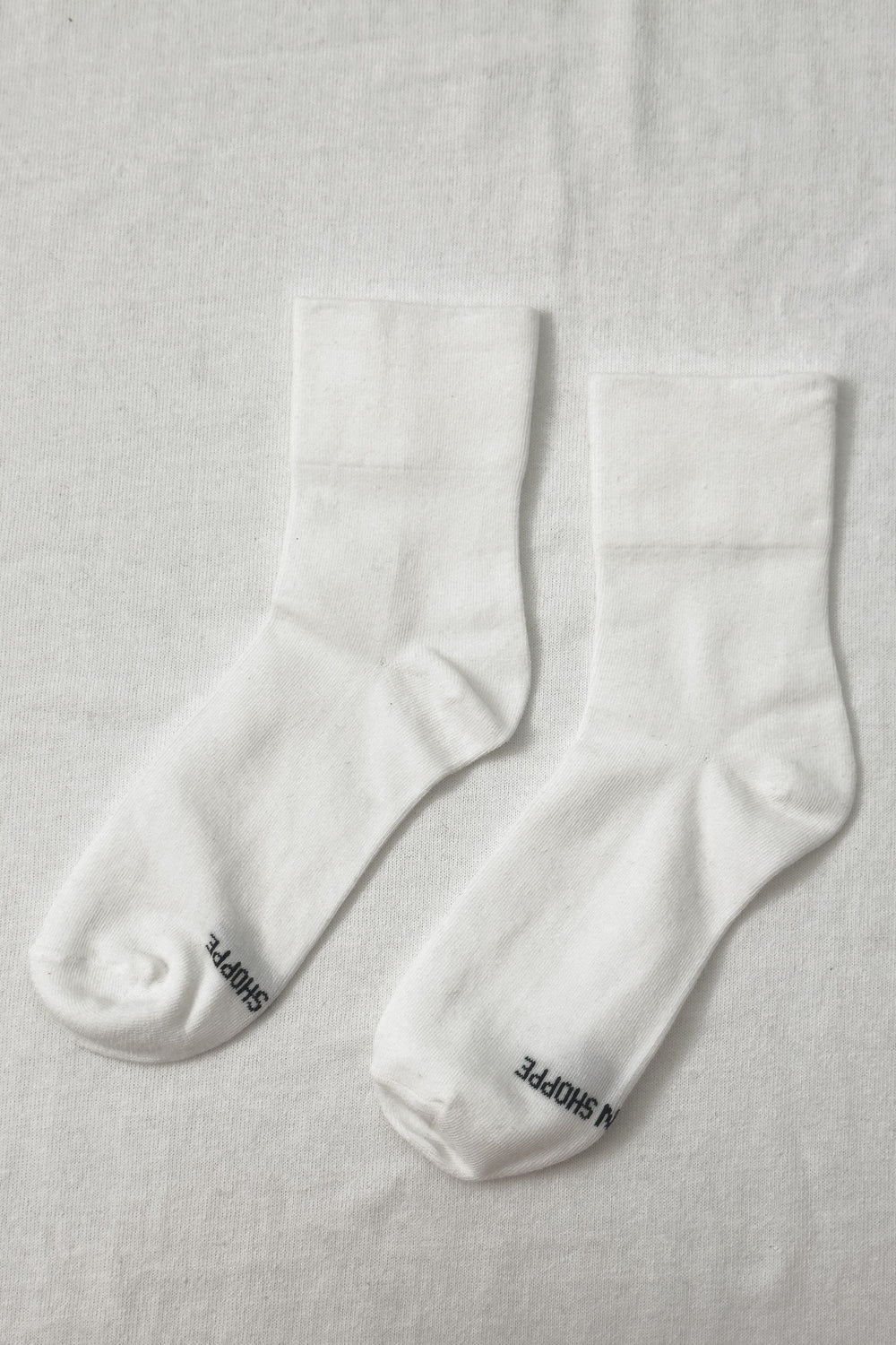 Le Bon Shoppe Sneaker Socks // Classic White