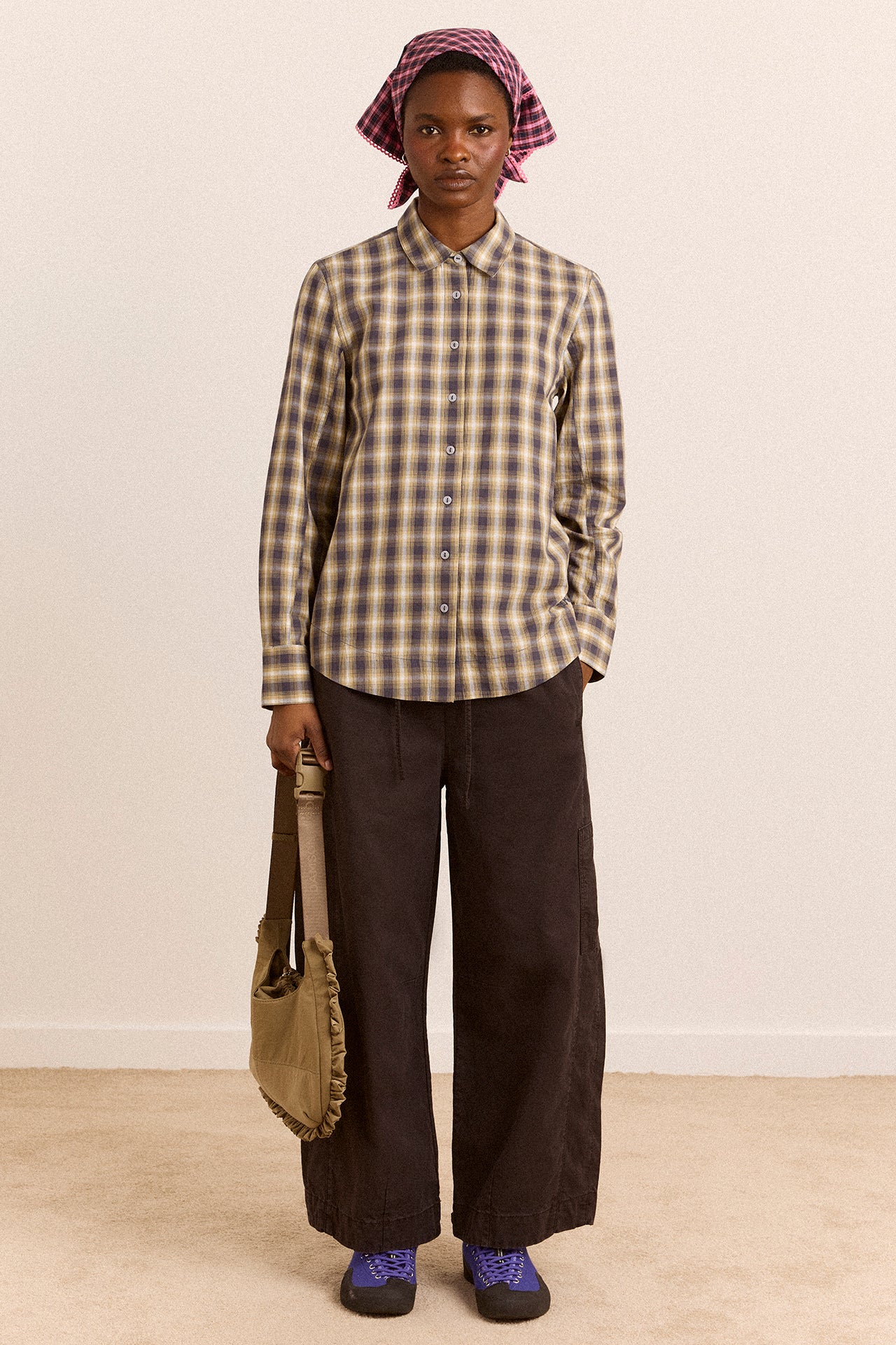 Damson Madder Solana Shirt // Cardamon Check