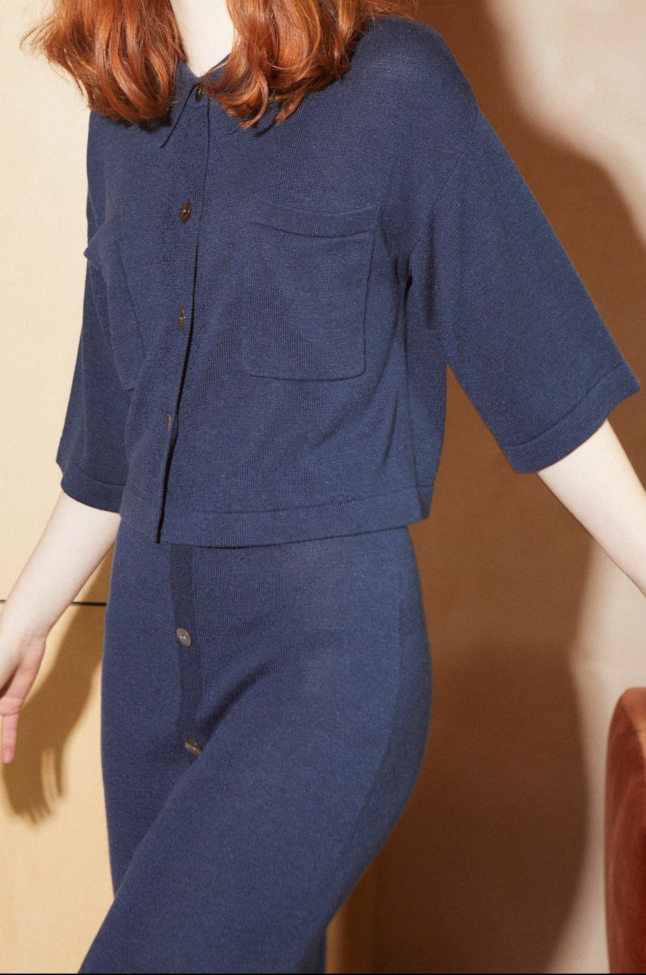 L.F. Markey Soren Top // Navy