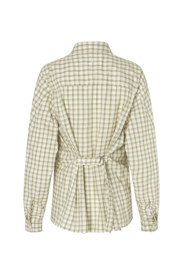 Samsøe Samsøe Saalesso Shirt // Mosstone Check