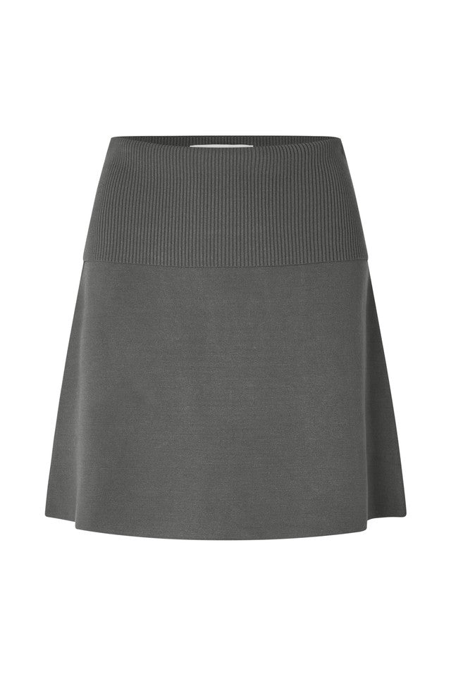 Samsøe Samsøe Saanne Skirt // Gunmetal