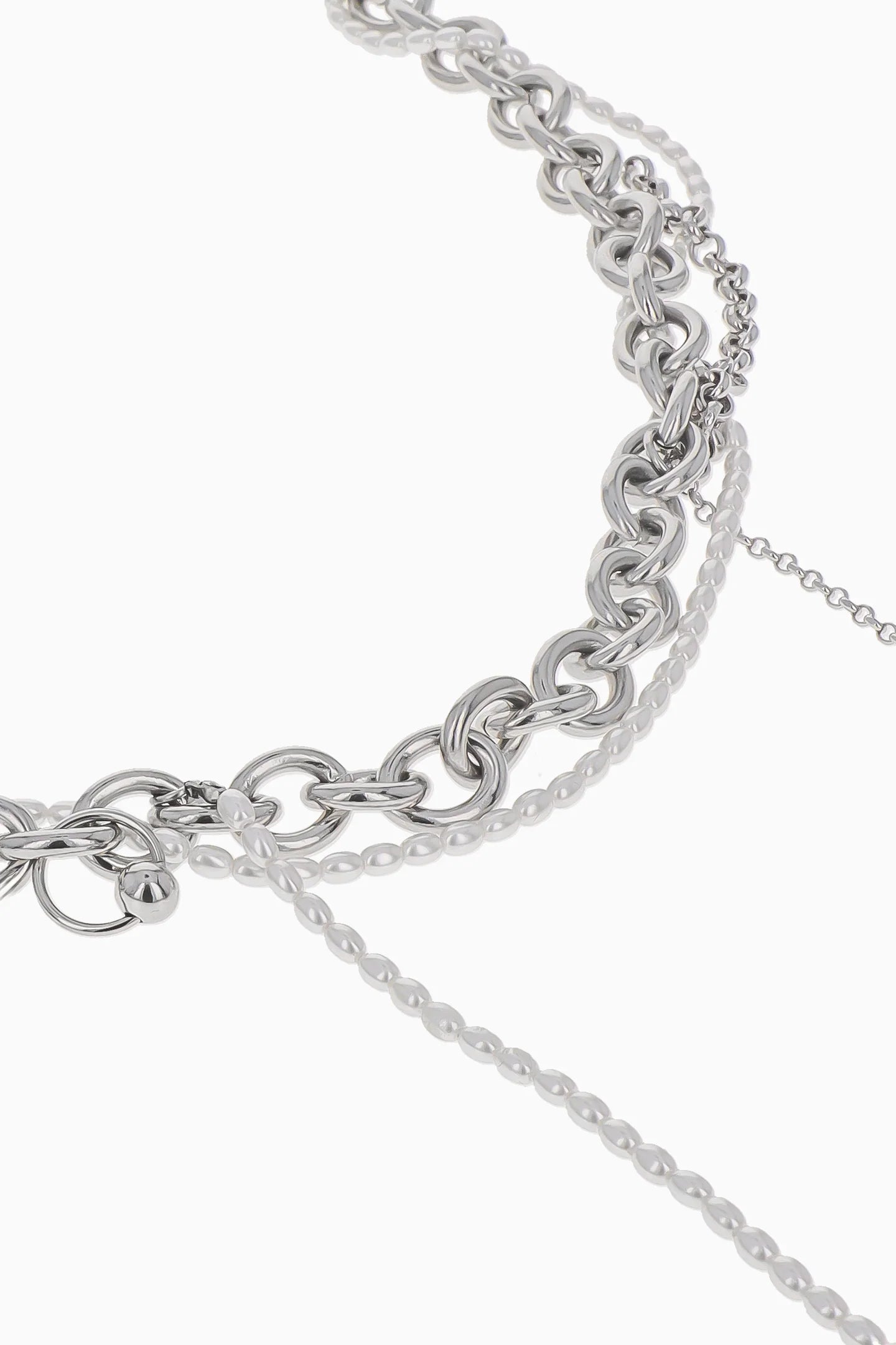 Justine Clenquet Salem Necklace // Silver