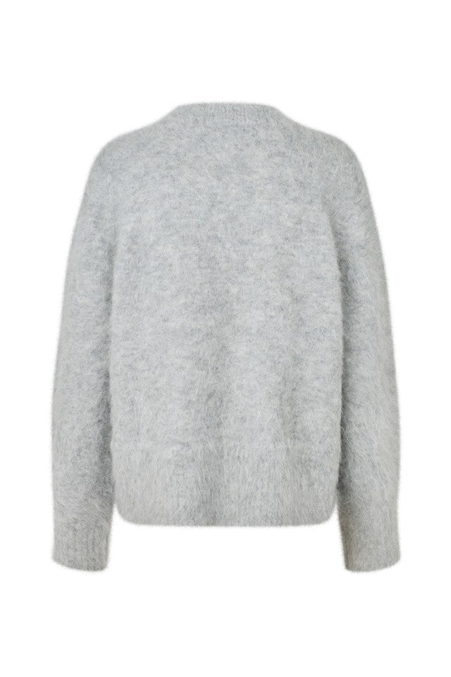 Samsøe Samsøe Salo v-neck Knit // Grey mel.