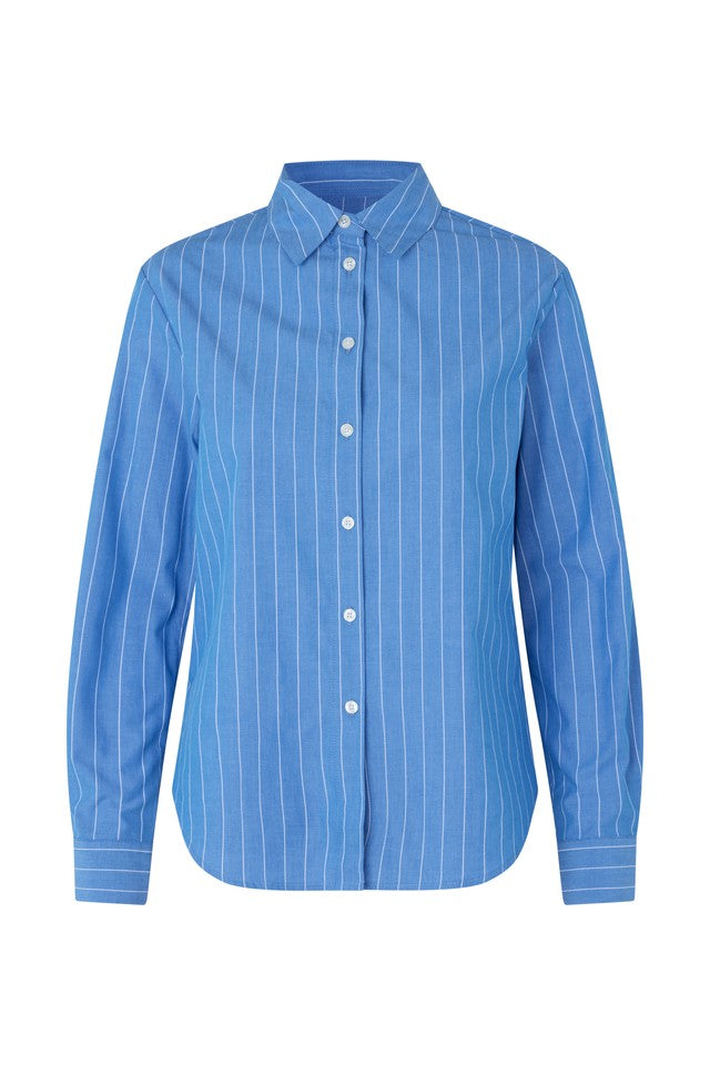 Samsøe Samsøe Samadisoni Shirt // Bright Cobalt