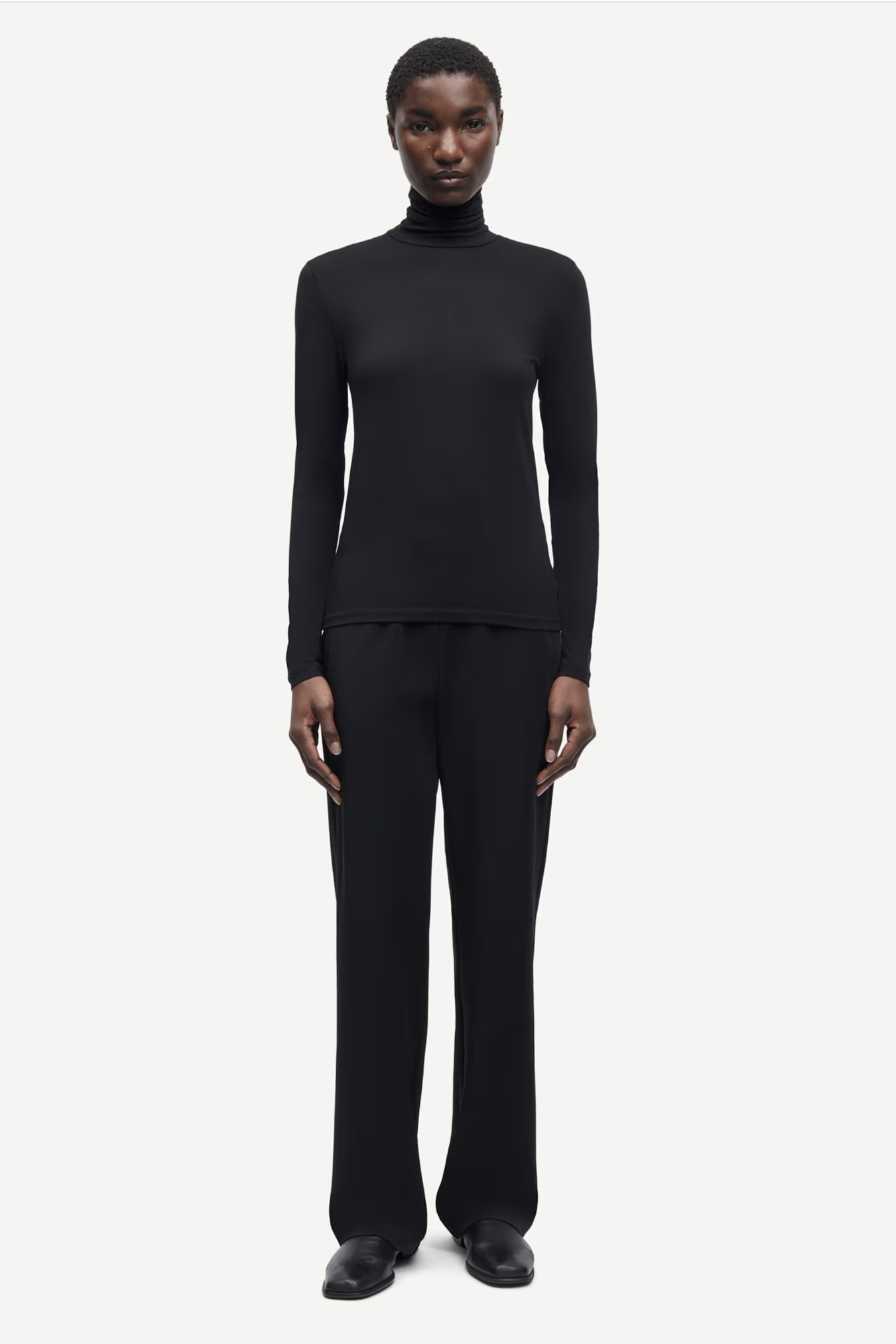 Samsøe Samsøe Hoys Straight Pants // Black