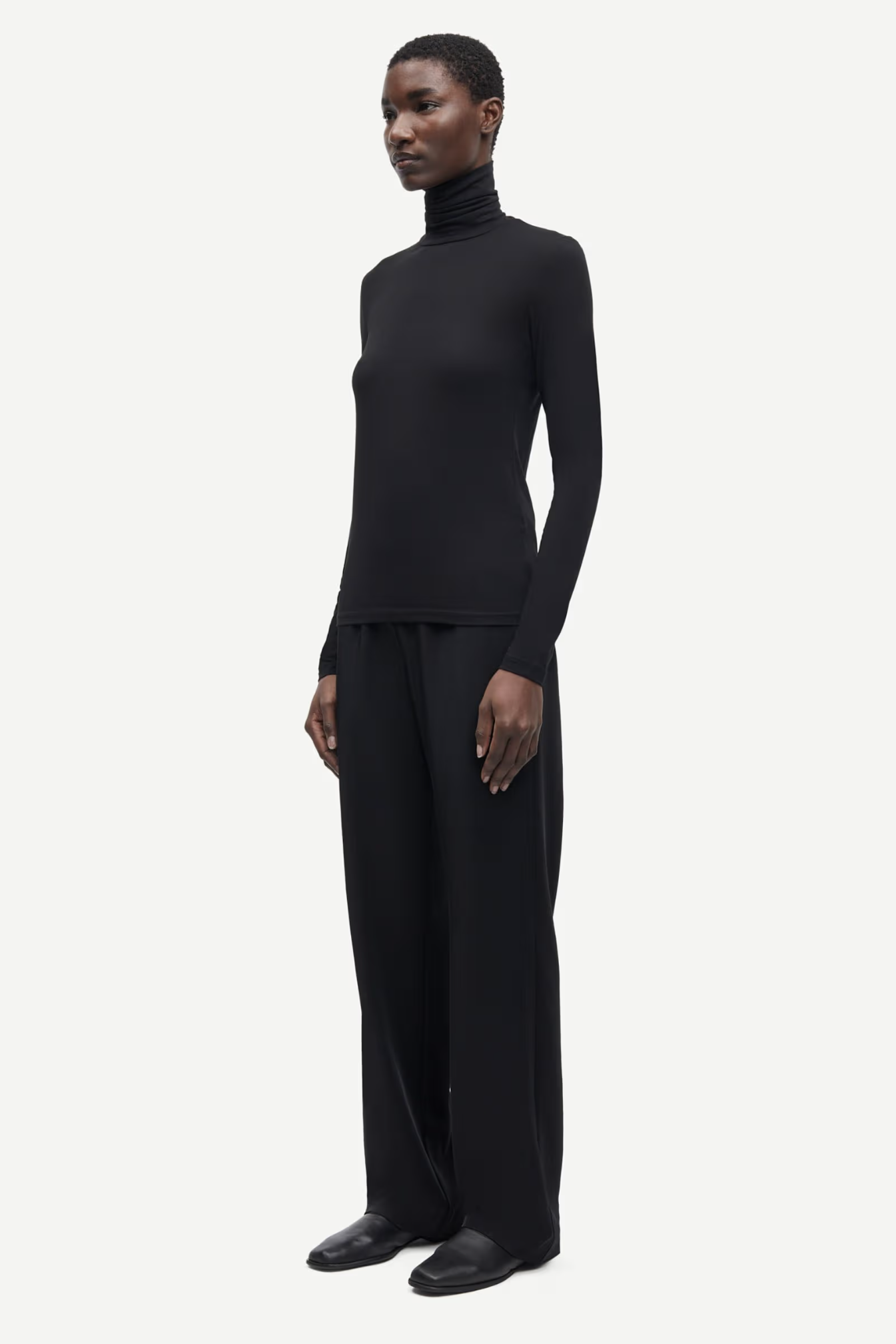 Samsøe Samsøe Hoys Straight Pants // Black