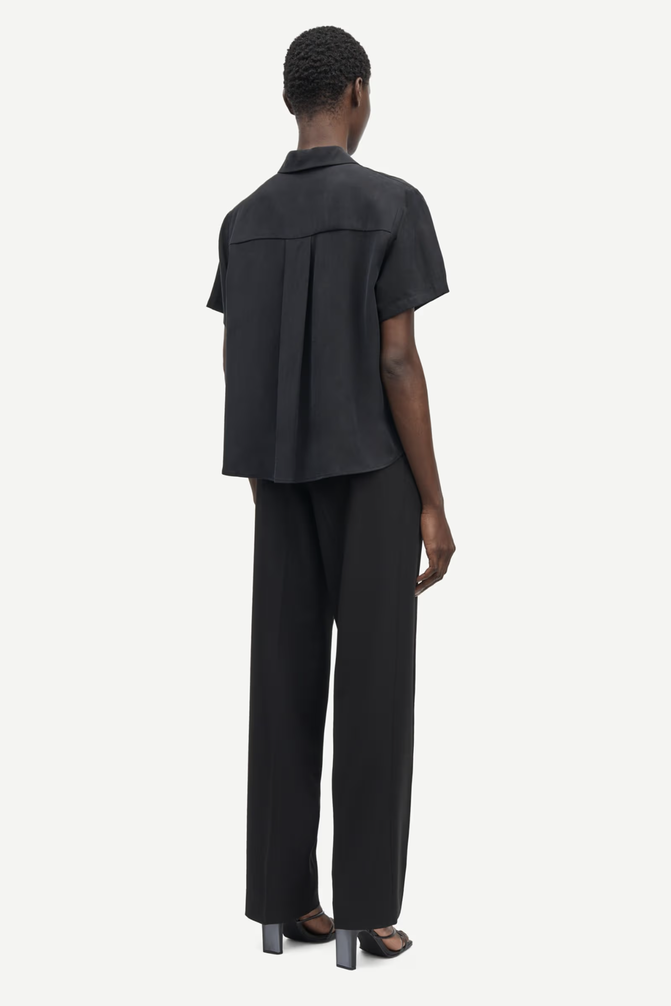Samsøe Samsøe Mina S/S Shirt // Black