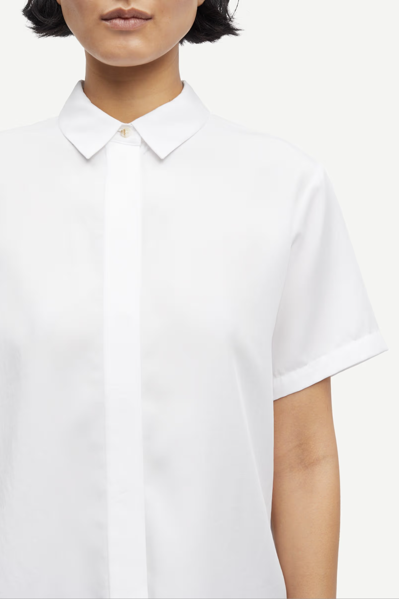 Samsøe Samsøe Mina S/S Shirt // White