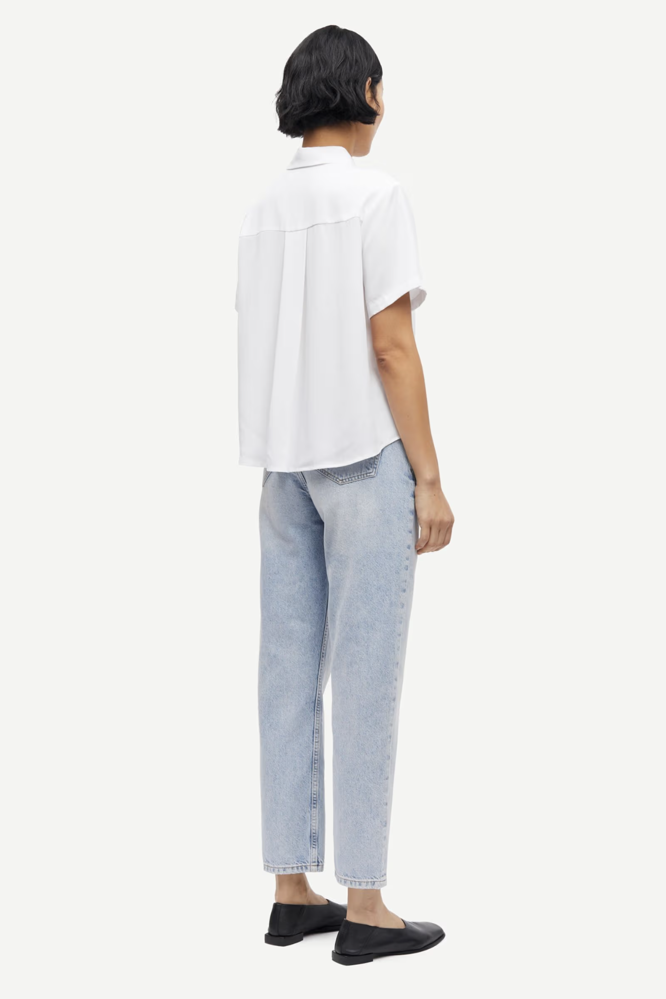 Samsøe Samsøe Mina S/S Shirt // White