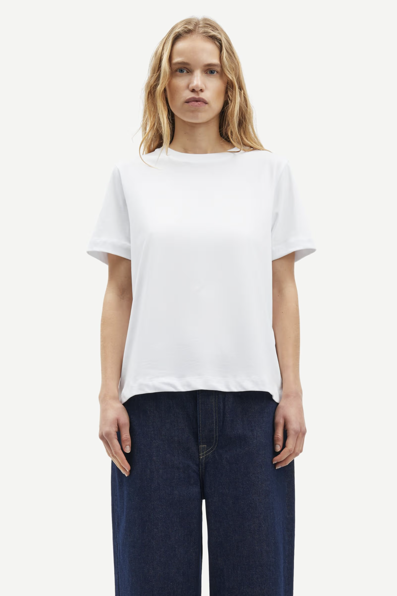 Samsøe Samsøe Camino T-Shirt // White
