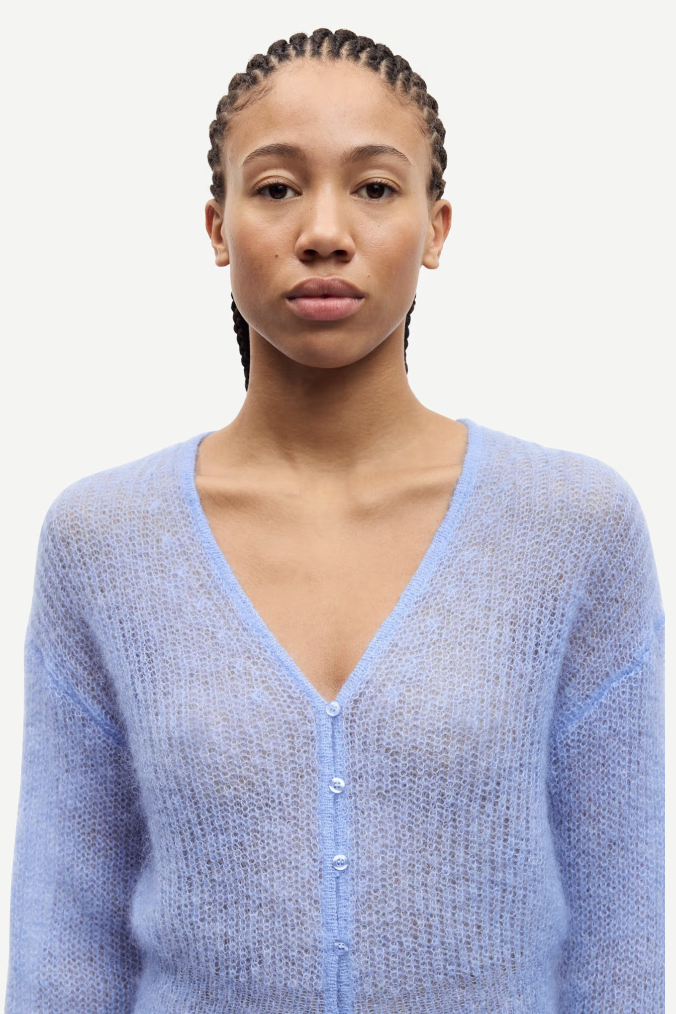Samsøe Samsøe Sapoppie Cardigan // Blue