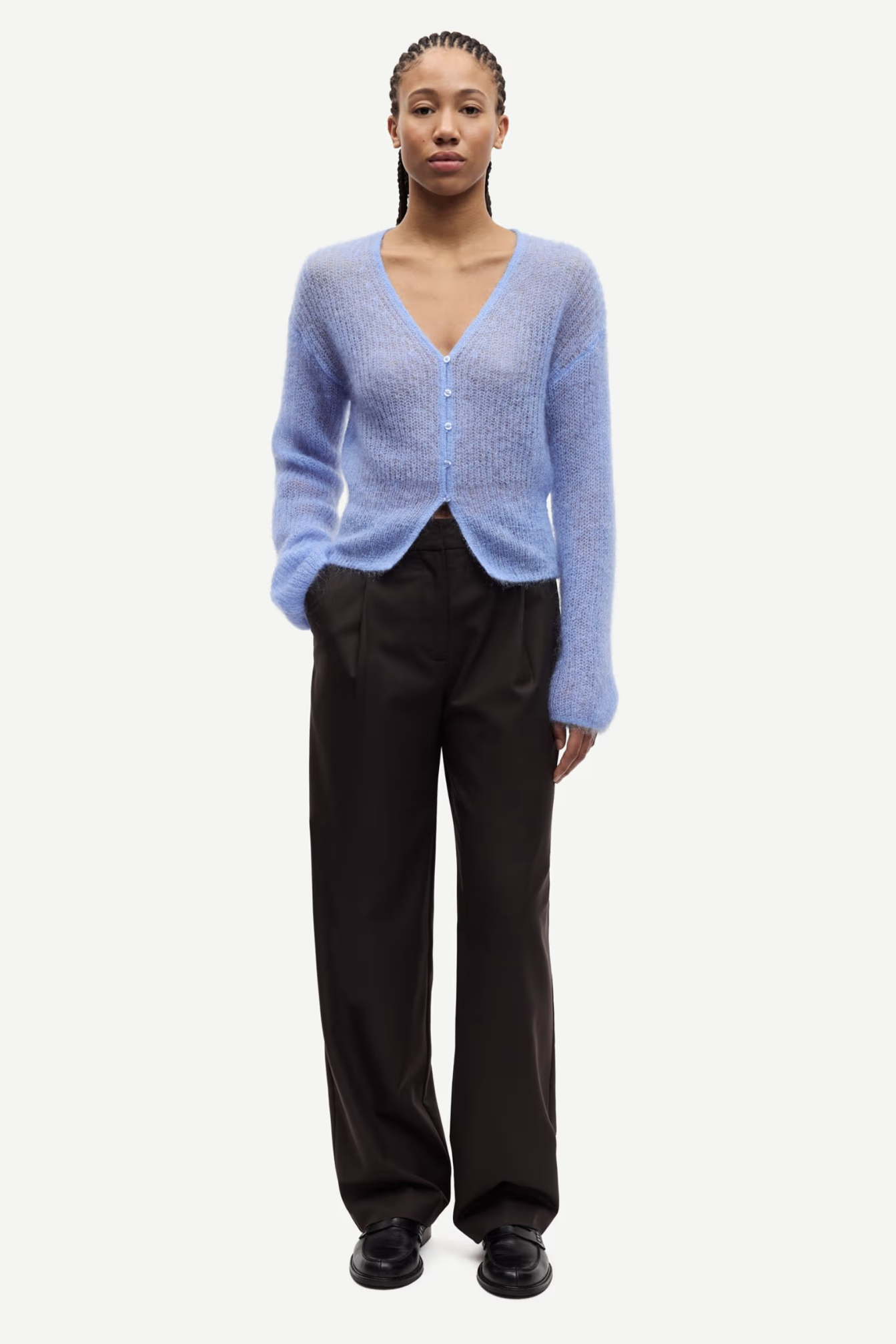 Samsøe Samsøe Sapoppie Cardigan // Blue
