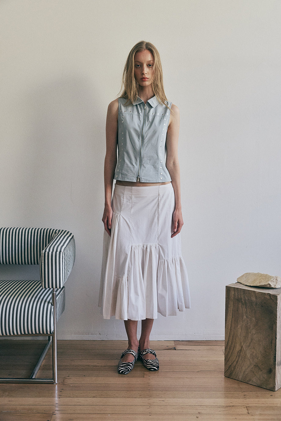 Muse Noma Skirt // White