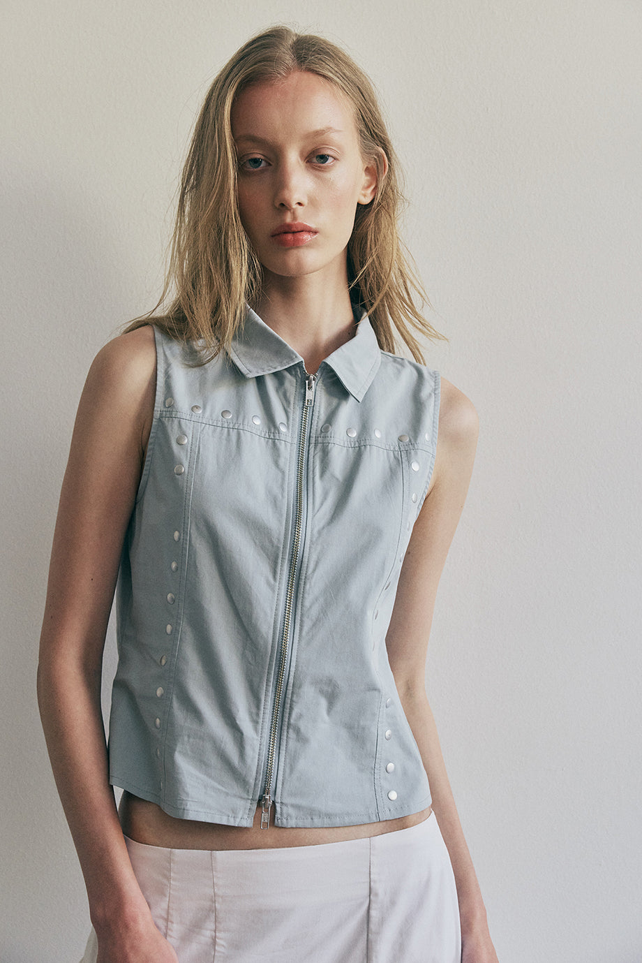 Muse Sela Shirt // Light Steel