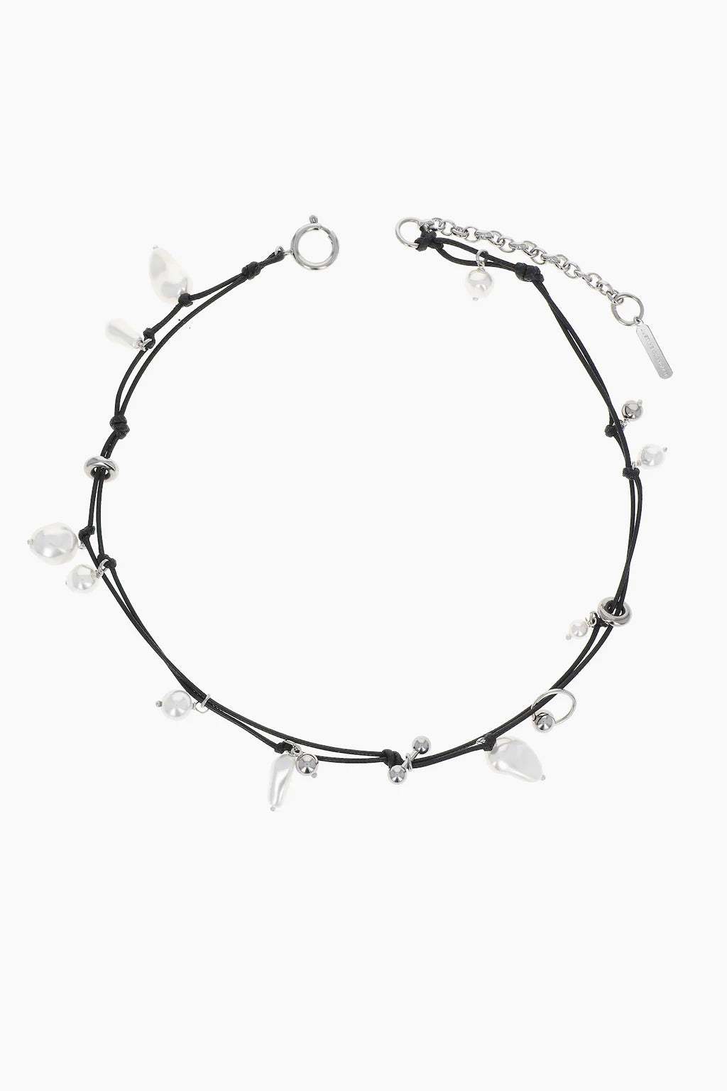 Justine Clenquet Stella Necklace // Black