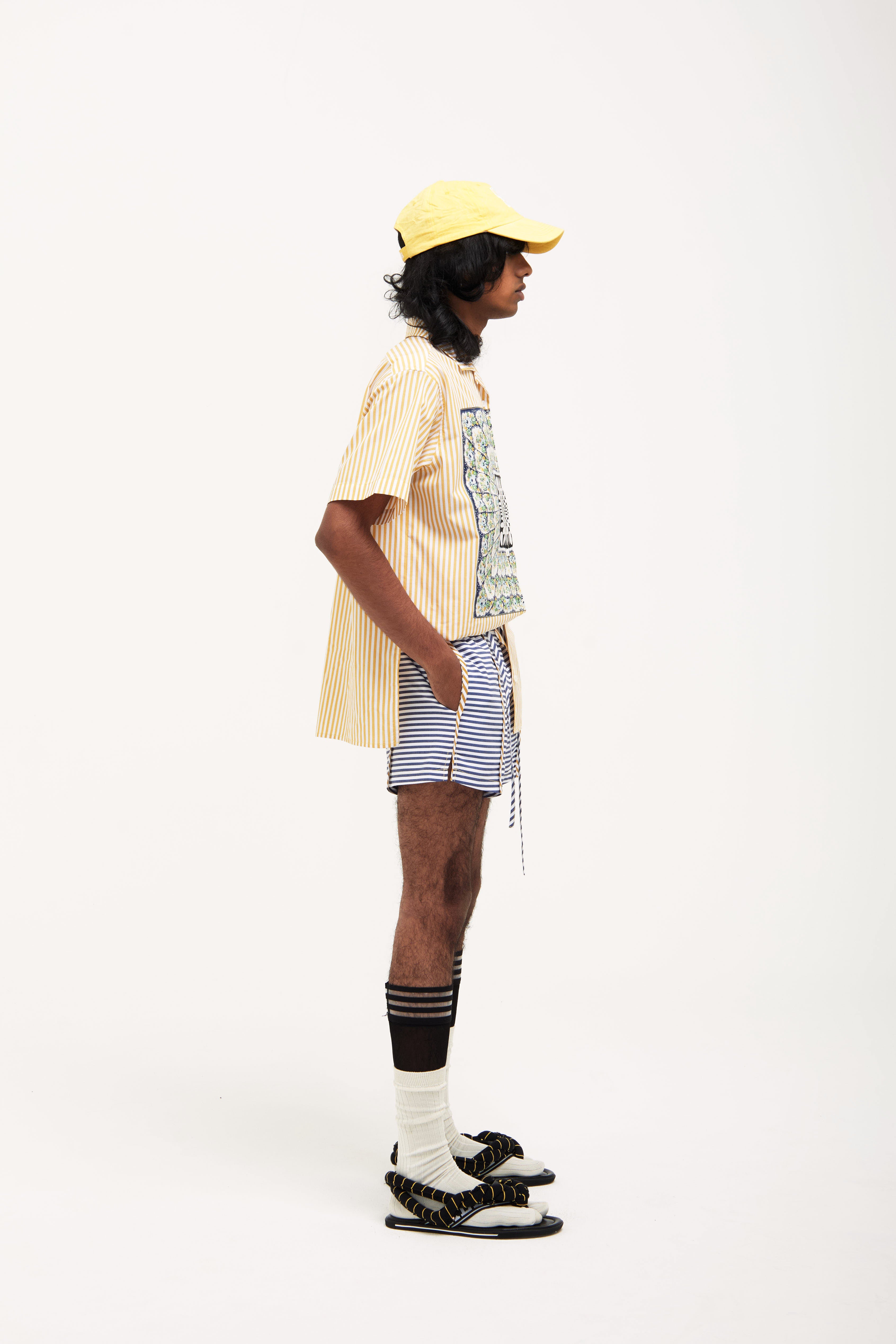 Verner Stubbi Shorts // Stripe