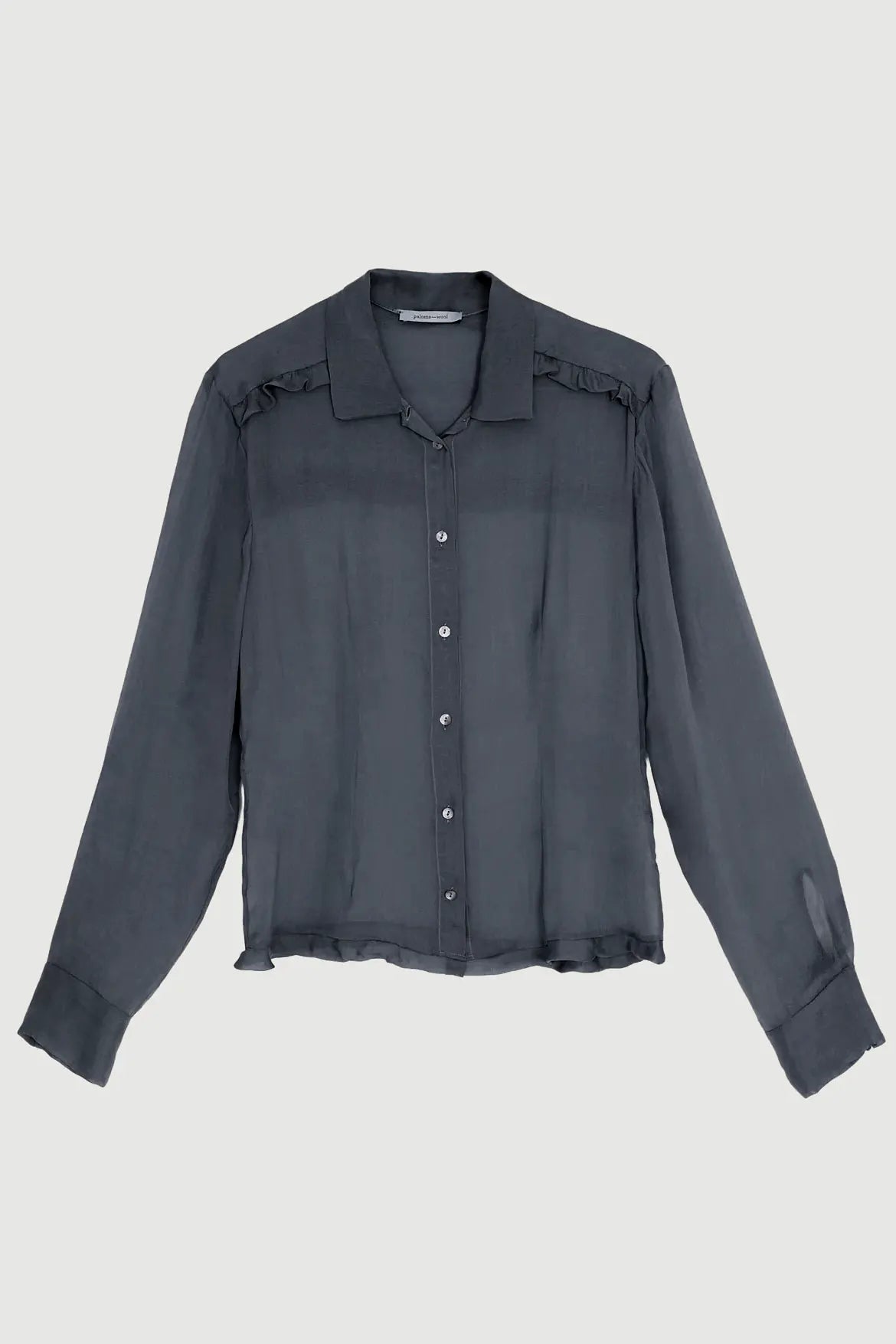 Paloma Wool Eralda Shirt // Dark Grey