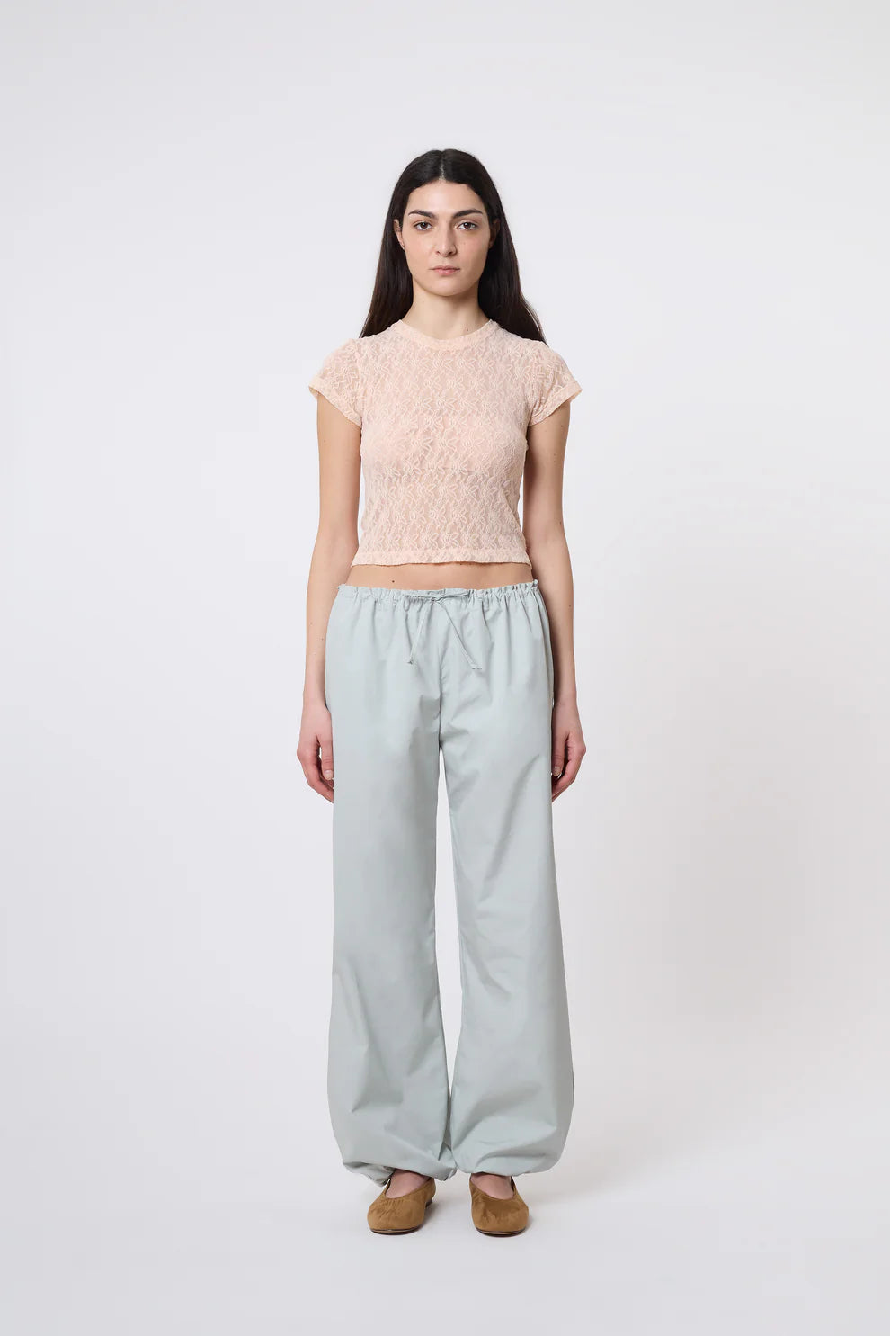 Catheclisma Tee T-Shirt // Coral Lace