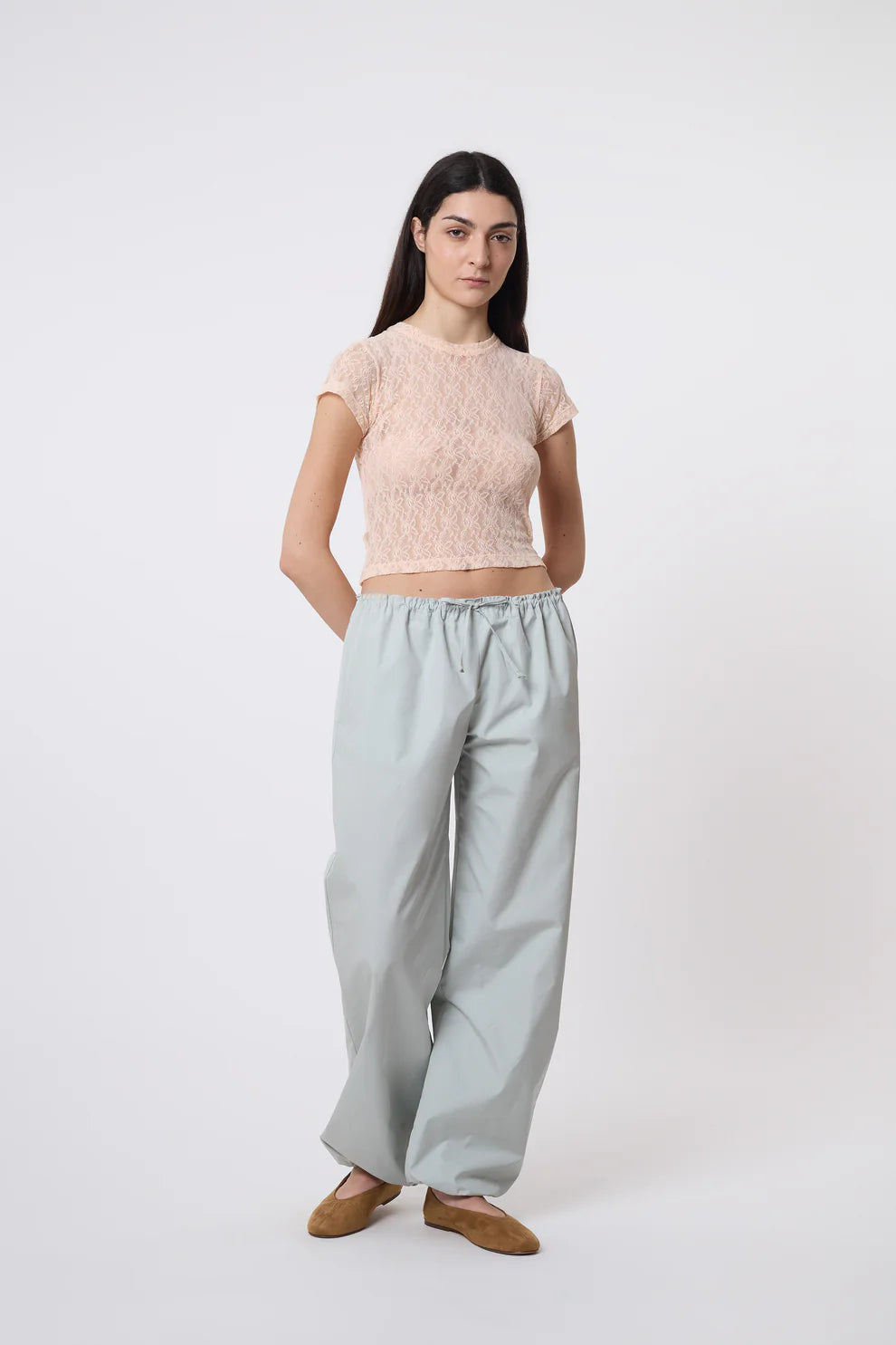 Catheclisma Tee T-Shirt // Coral Lace