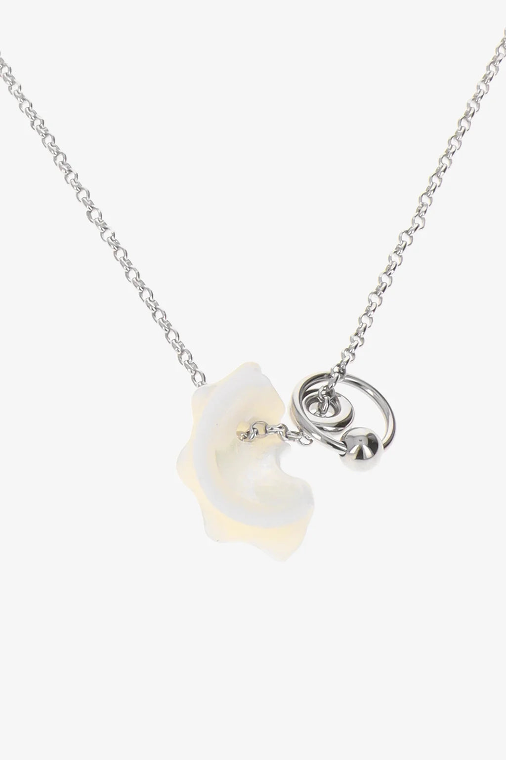 Justine Clenquet Toni Necklace // Silver
