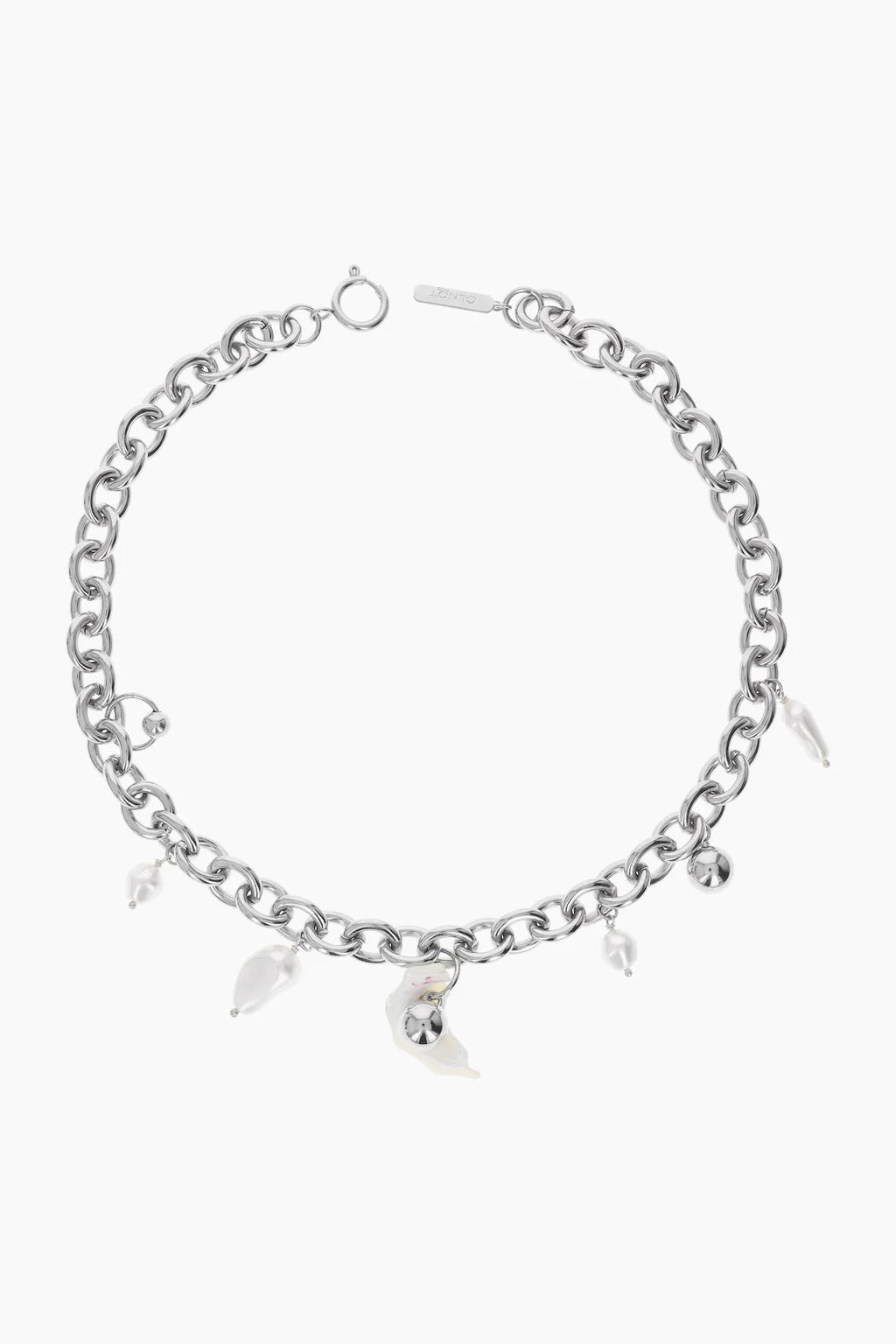 Justine Clenquet Tyler Necklace // Silver