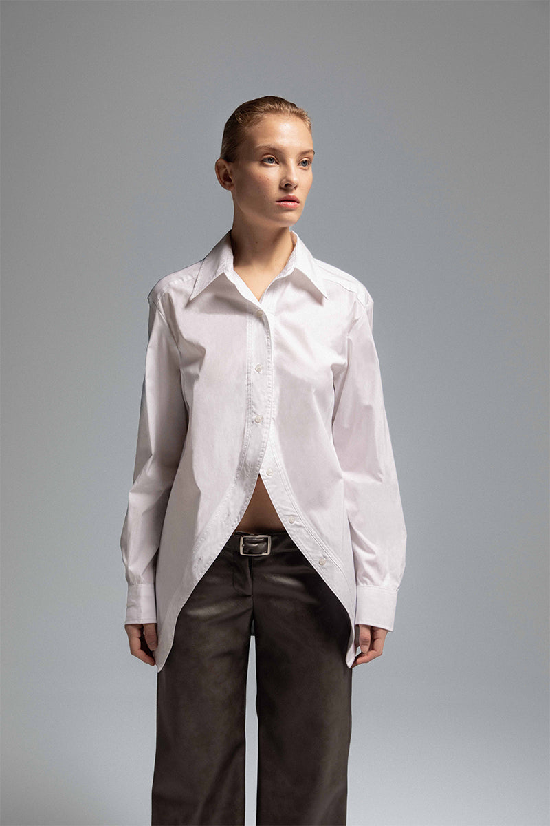 Laagam No Boyfriend Shirt // White