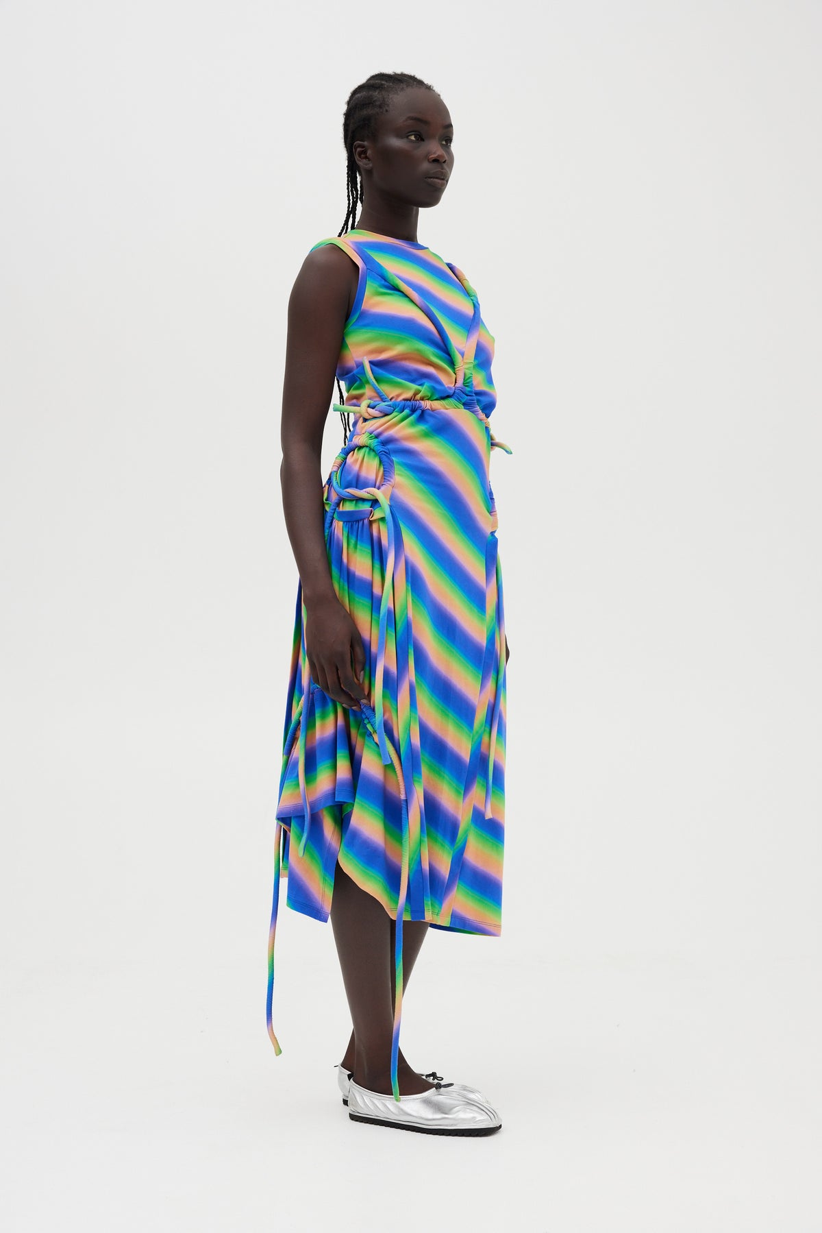 Verner Rope Dress // Multi Soft Stripe