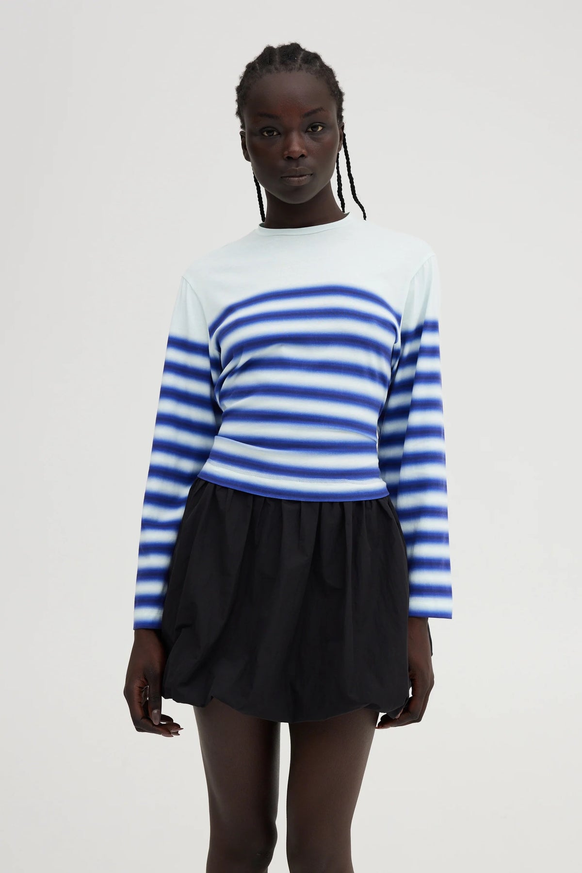 Verner Bubble Dress // Soft Stripe