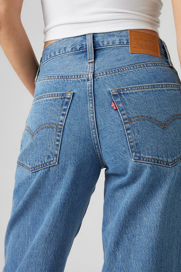 Levi's Baggy Dad Jeans // Own It Stone
