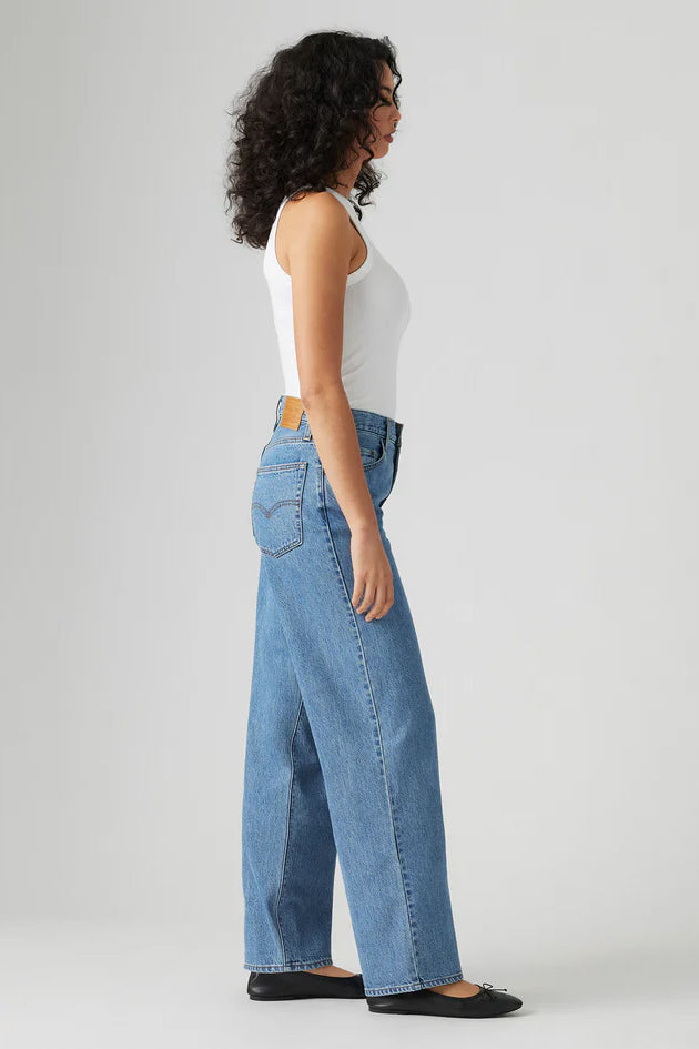 Levi's Baggy Dad Jeans // Own It Stone