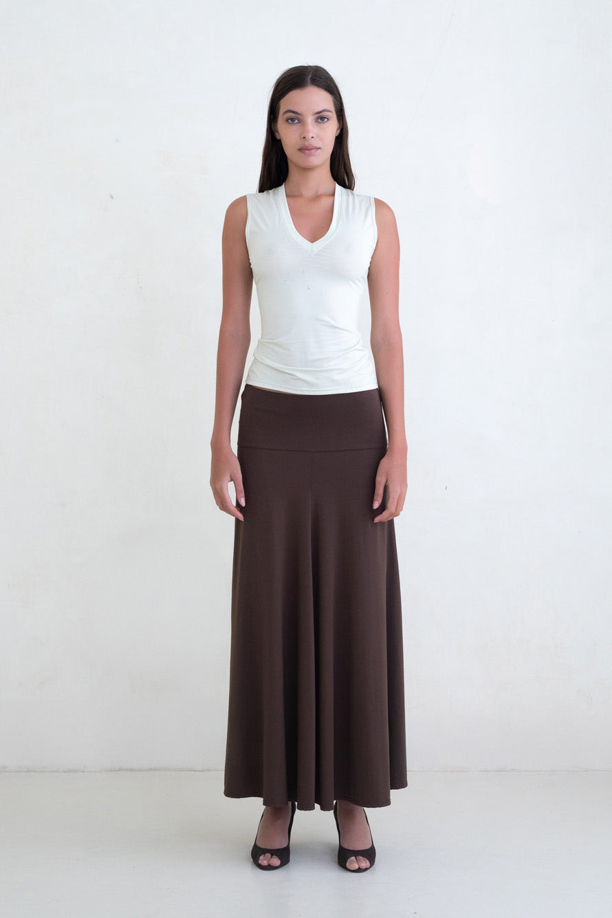 Belle Anna Rumi Skirt // Brown